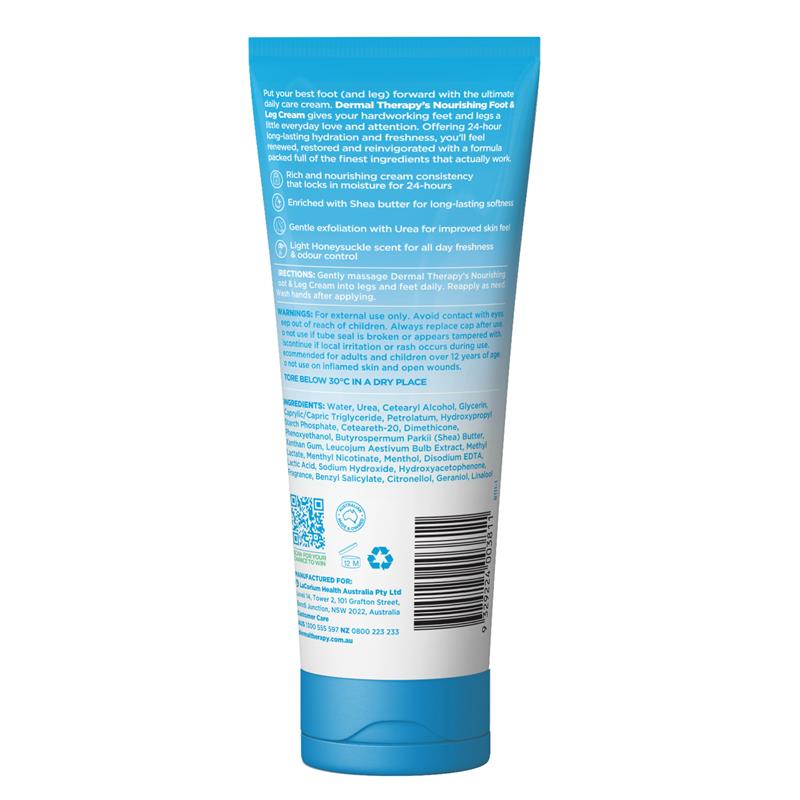 Load image into Gallery viewer, Dermal Therapy Nourishing Foot &amp; Leg Cream 85g
