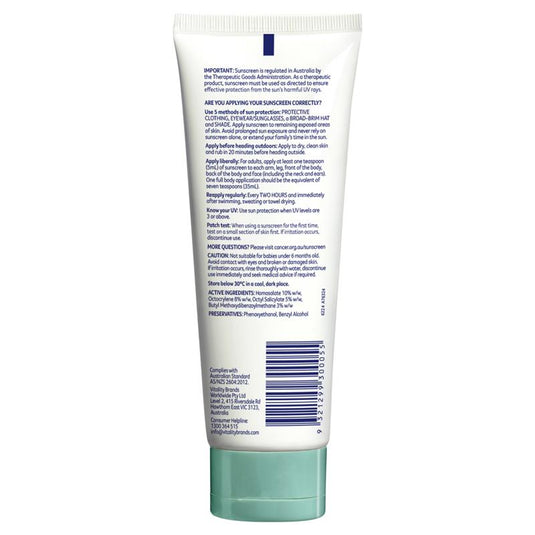Cancer Council SPF 50+ Moisturising 110ml Tube
