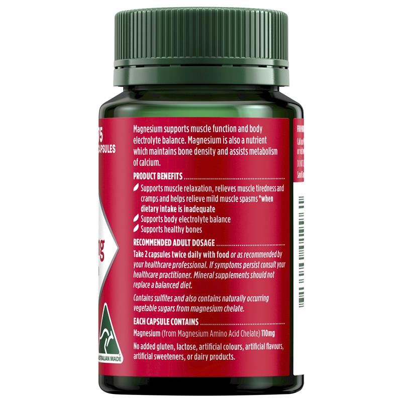 Load image into Gallery viewer, Nature's Own Magnesium Chelate 500Mg 75 Capsules
