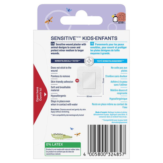 Elastoplast Kids Sensitive XL Dressing 10 Pack