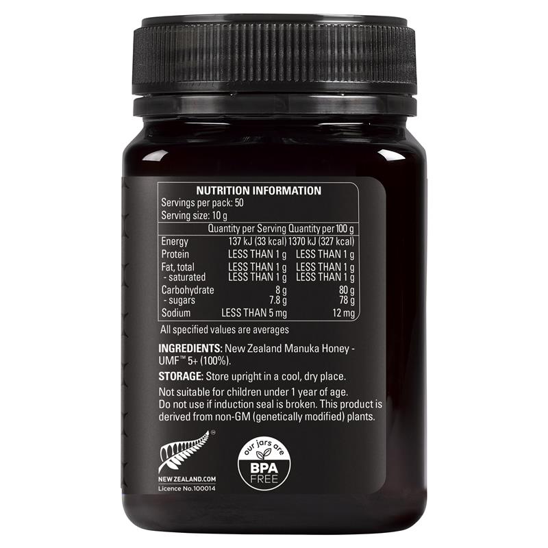 Load image into Gallery viewer, Comvita UMF 5+ Manuka Honey 500g (Not Available in WA)

