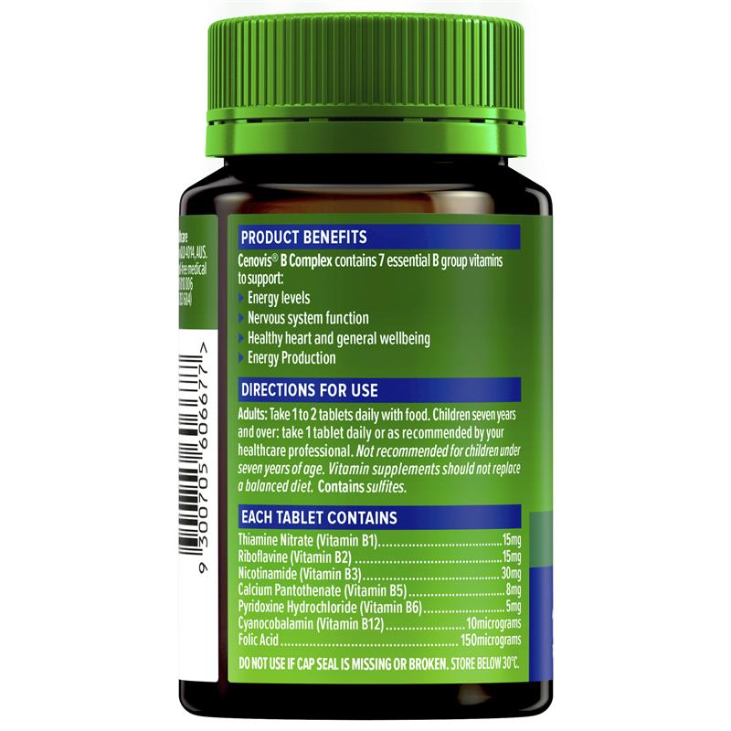 Load image into Gallery viewer, Cenovis B Complex 180 Tablets
