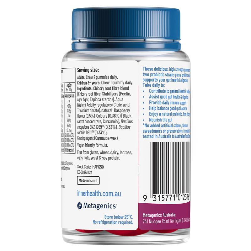 Load image into Gallery viewer, Inner Health 3 in 1 Probiotic Gummies 50 Pack
