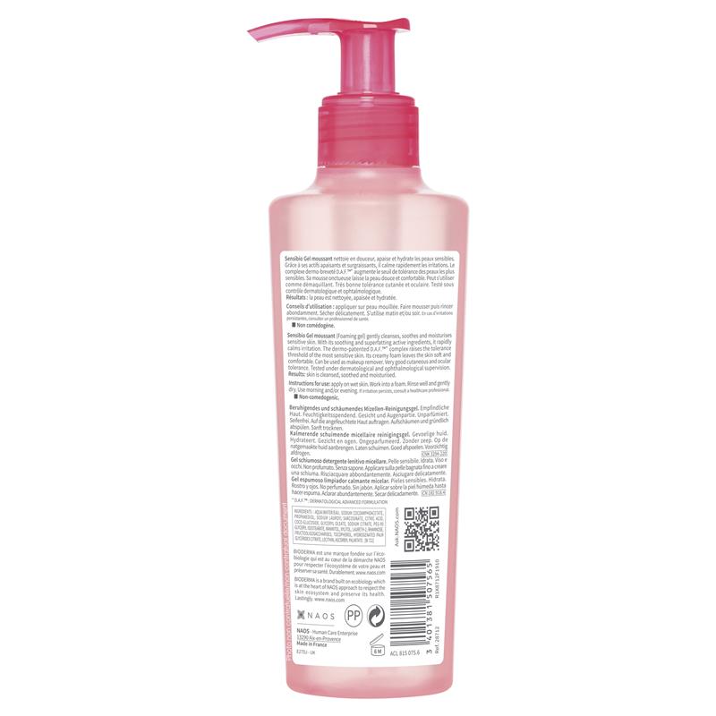 Load image into Gallery viewer, Bioderma Sensibio Gel Moussant Gel Cleanser for Sensitive Skin 200ml
