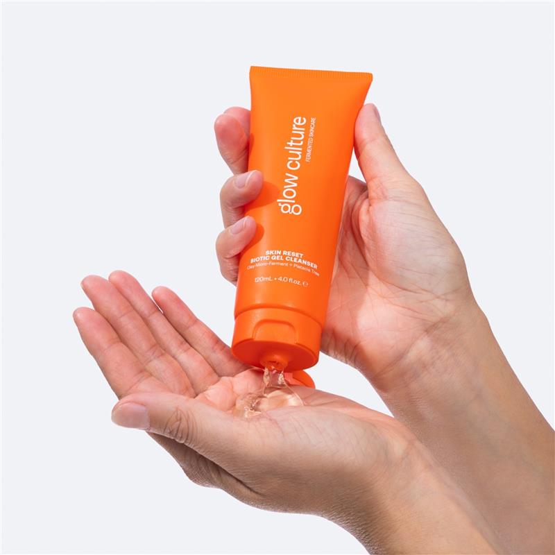 Load image into Gallery viewer, Glow Culture Skin Reset Biotic Gel Cleanser 120ml
