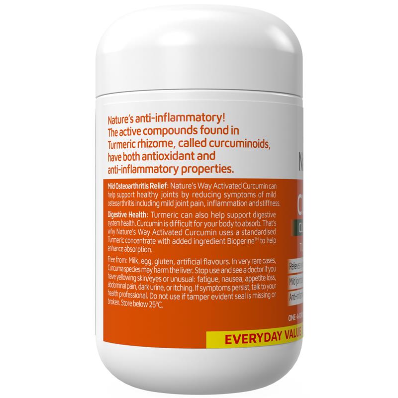 Load image into Gallery viewer, Nature's Way Curcumin 120 Tablets
