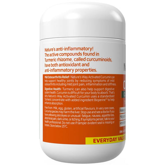 Nature's Way Curcumin 120 Tablets