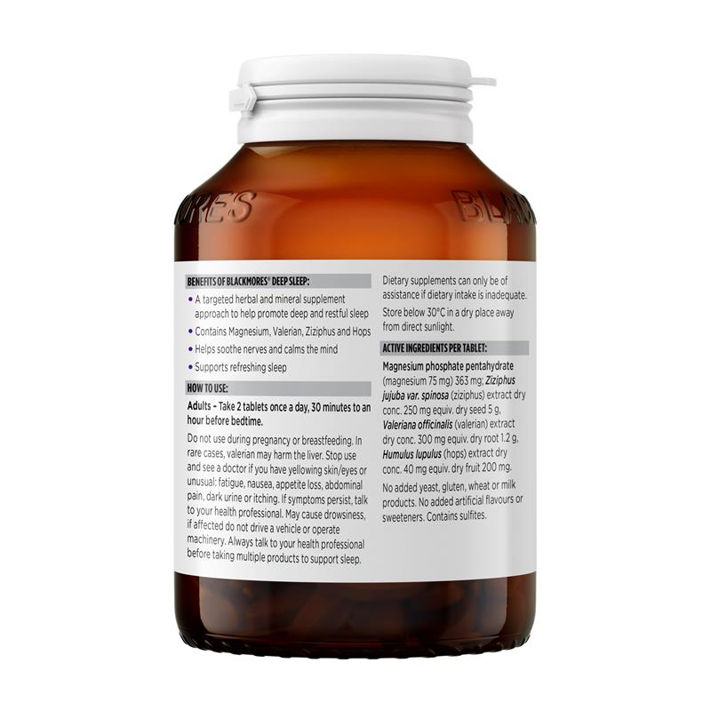 Load image into Gallery viewer, Blackmores Deep Sleep 120 Tablets
