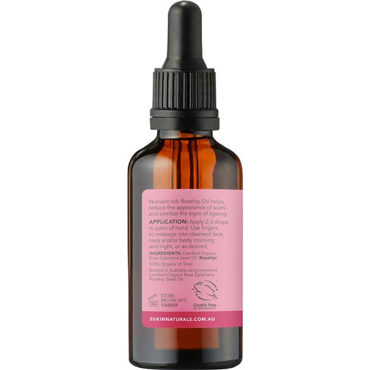 Sukin Certified Organic Rosehip Oil 50ml
