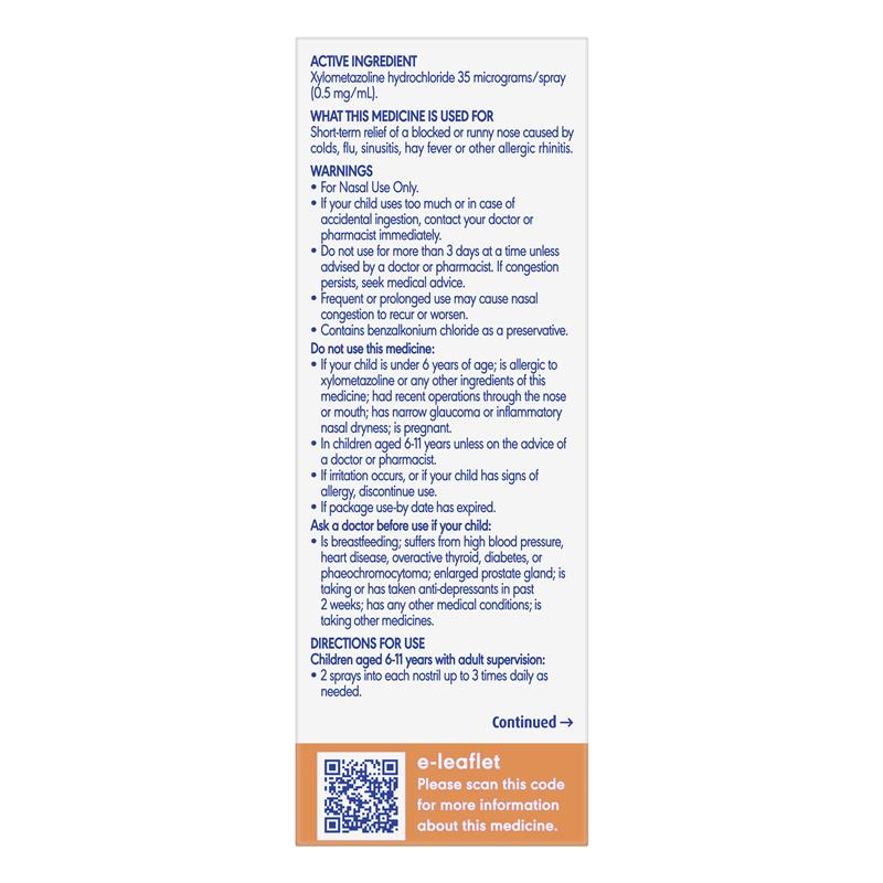 Load image into Gallery viewer, Otrivin Junior Nasal Spray 10ml
