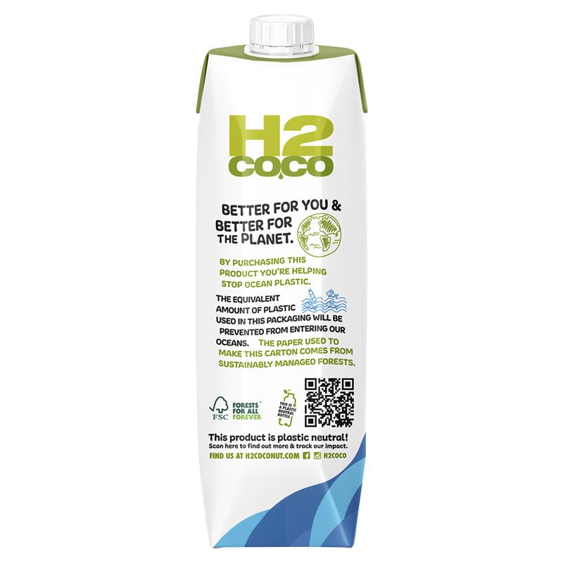 Load image into Gallery viewer, H2COCO Pure Coconut Water 1ltr
