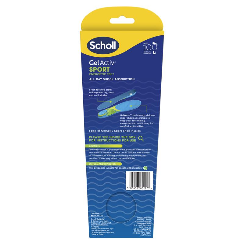 Load image into Gallery viewer, Scholl Gel Activ Insole Sport Small
