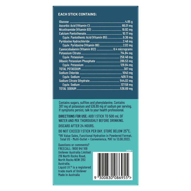 Load image into Gallery viewer, Liquid IV Hydration Strawberry 10 Sachets
