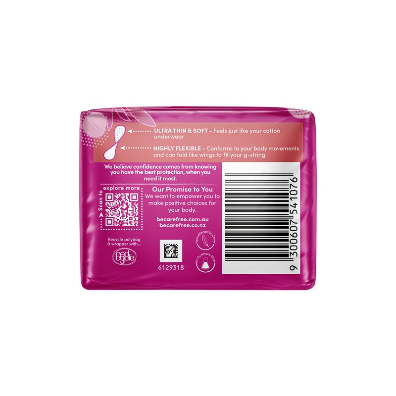 Load image into Gallery viewer, Carefree Barely There Unscented Panty Liners 42 Pack
