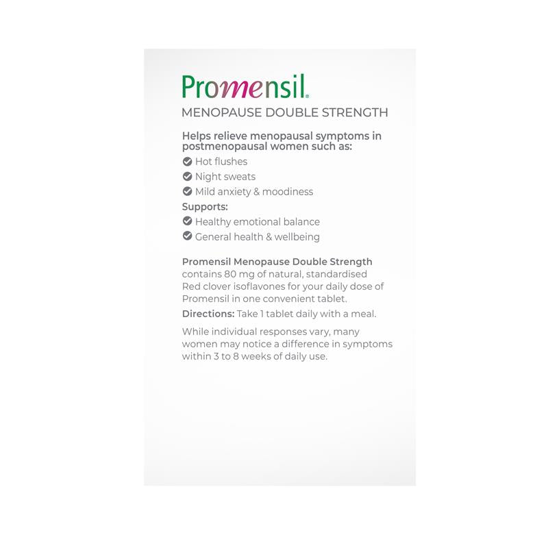 Load image into Gallery viewer, Promensil Menopause Double Strength 60 Tablets
