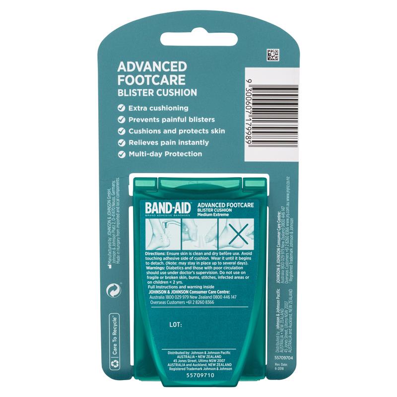 Load image into Gallery viewer, Band-Aid Advanced Footcare Blister Cushions Medium 5 Pack
