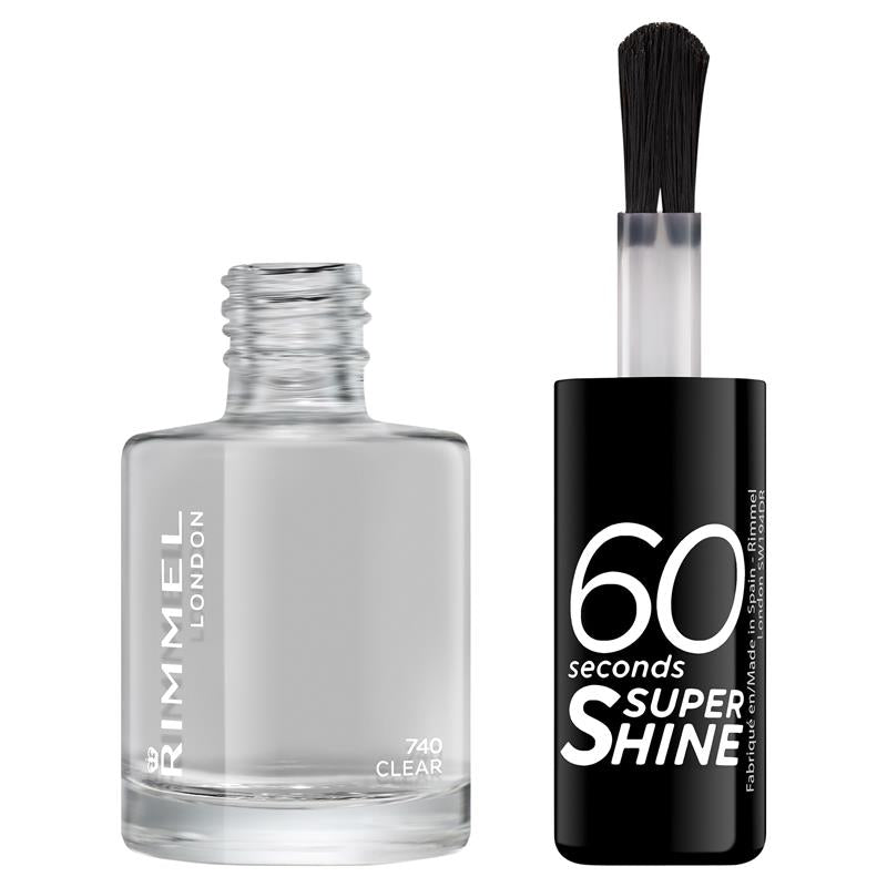 Load image into Gallery viewer, Rimmel 60 Seconds Nail Polish Clear
