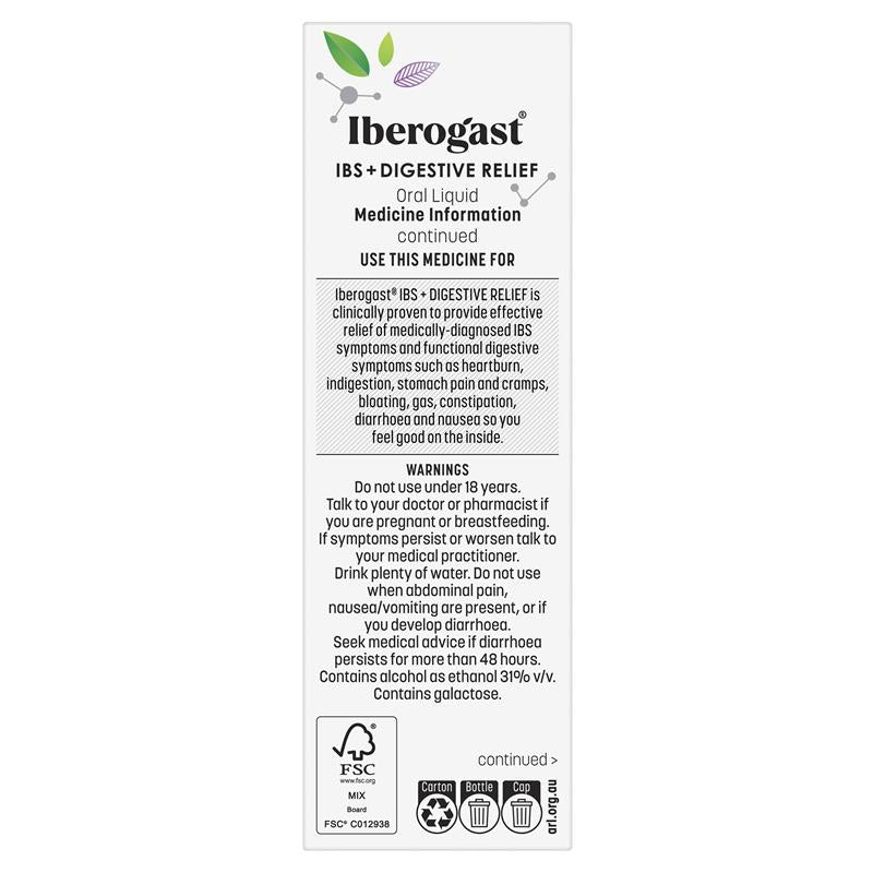 Load image into Gallery viewer, Iberogast IBS + Digestive Relief Oral Liquid 50ml
