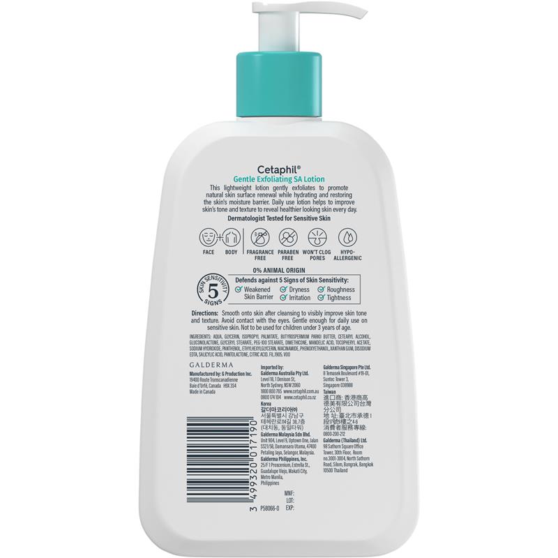 Load image into Gallery viewer, Cetaphil Gentle Exfoliating SA Lotion 236mL
