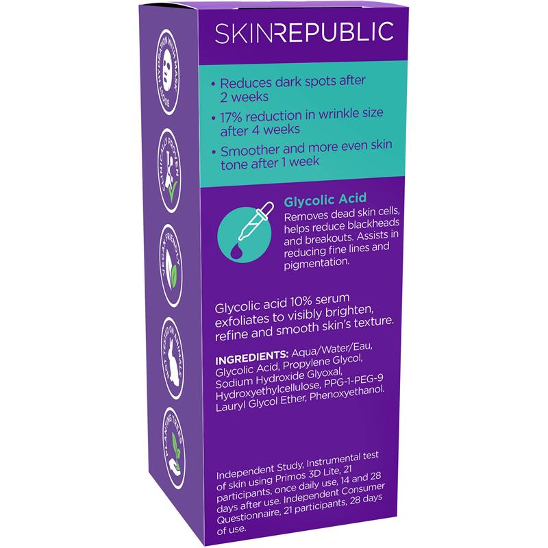 Load image into Gallery viewer, Skin Republic Glycolic Acid 10% Serum 30ml
