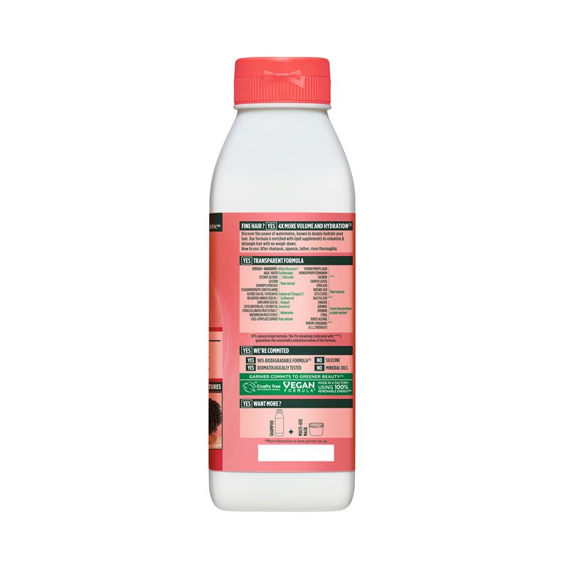 Load image into Gallery viewer, Garnier Fructis Hair Food Watermelon Conditioner 350ml
