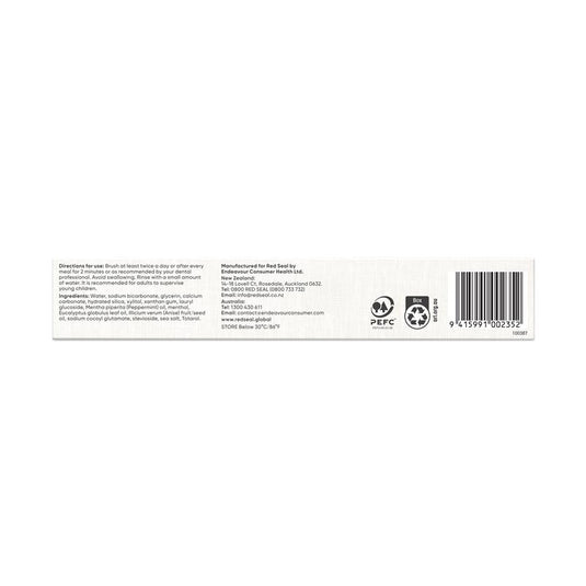 Red Seal Toothpaste Baking Soda