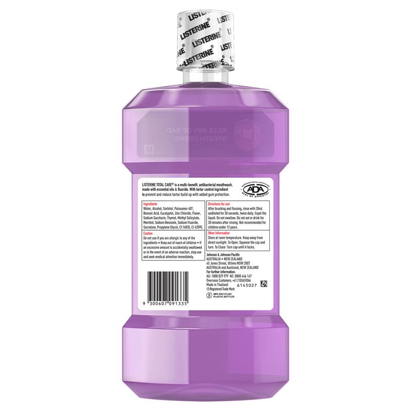 Load image into Gallery viewer, Listerine Mouthwash Total Care 750ml
