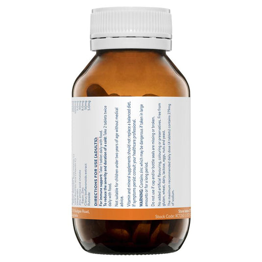 Ethical Nutrients Extra C Plus Zinc 60 Tablets
