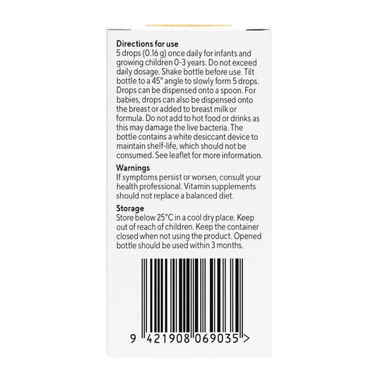 BioGaia Protectis Baby Probiotic Drops with Vitamin D 5ml
