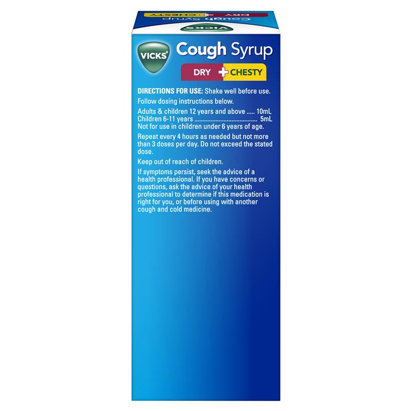 Load image into Gallery viewer, Vicks Cough Syrup Dry + Chesty 200ml
