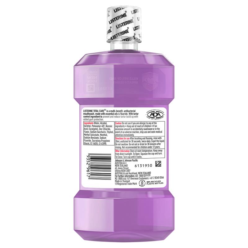 Load image into Gallery viewer, Listerine Total Care Antibacterial Mouthwash 250mL
