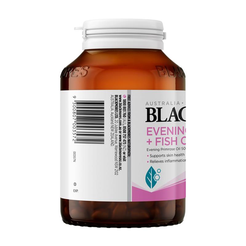 Load image into Gallery viewer, Blackmores Evening Primrose Oil + Fish Oil 100 Capsules
