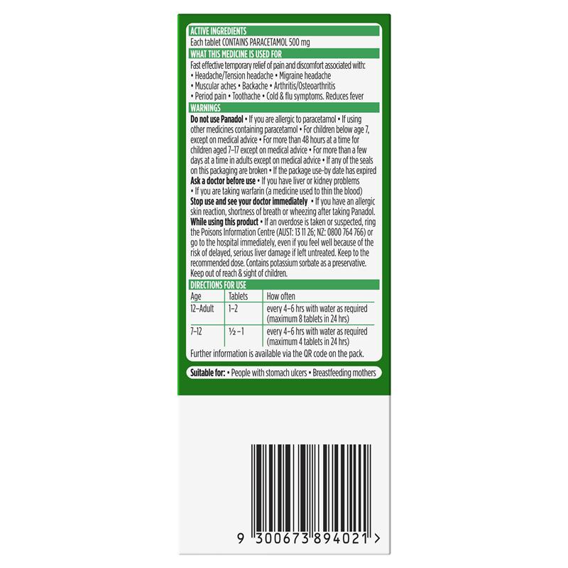 Load image into Gallery viewer, Panadol Paracetamol Pain Relief 16 Tablets
