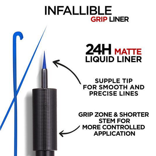 L'Oreal Paris Infallible Grip 24H Matte Liquid Liner 02 Blue