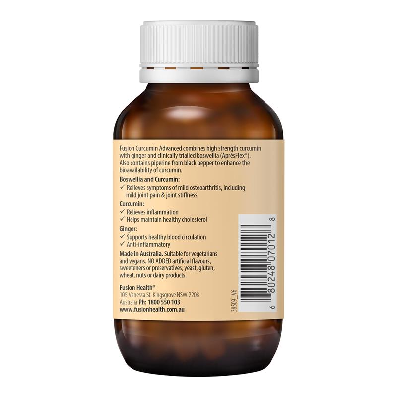 Load image into Gallery viewer, Fusion Curcumin Advanced 90 Tablets
