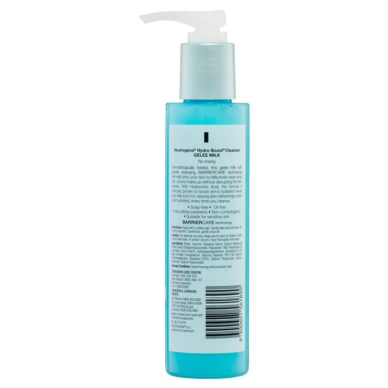 Load image into Gallery viewer, Neutrogena Hydro Boost Cleanser Gelee Milk 145ml
