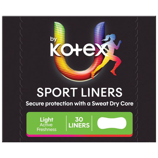 U by Kotex Liners Sport 30 Pack