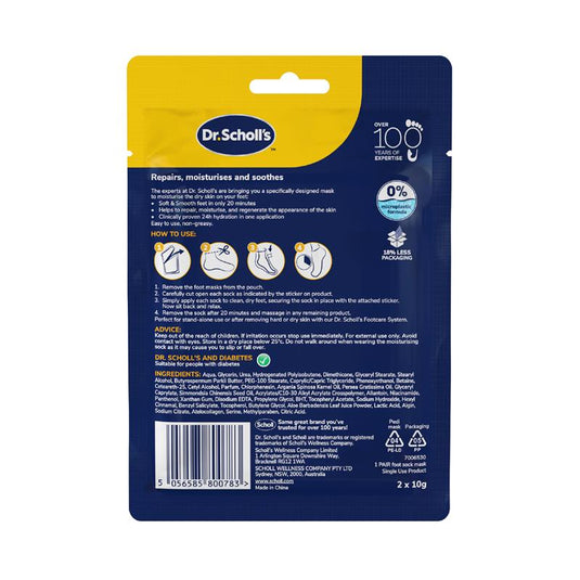 Dr.Scholls Nourishing Foot Mask 1 Pair