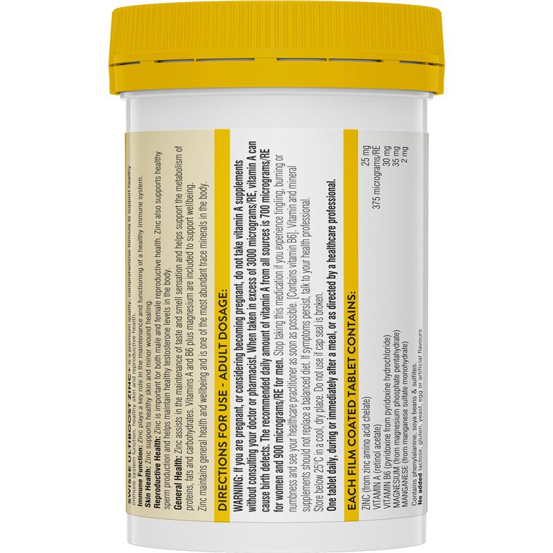 Load image into Gallery viewer, Swisse Zinc+ 120 Tablets
