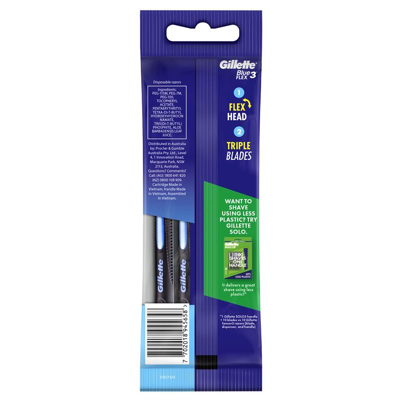 Load image into Gallery viewer, Gillette Blue III Disposables 4pk
