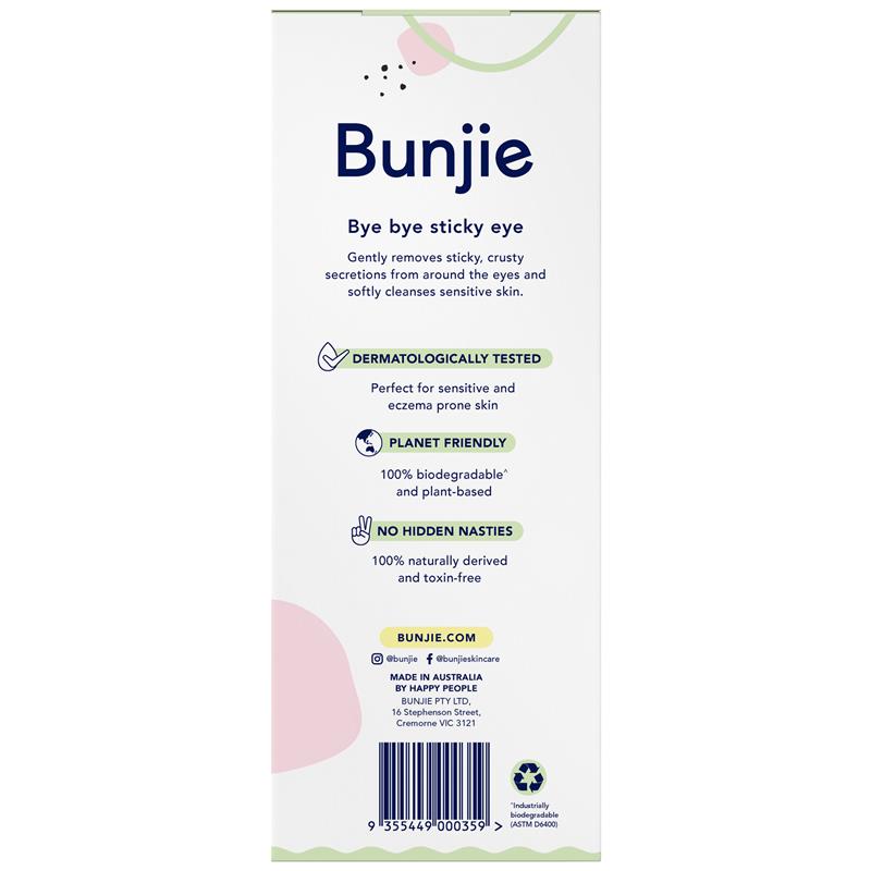 Load image into Gallery viewer, Bunjie Probiotic Baby Eye Wipes 60 Exclusive Size
