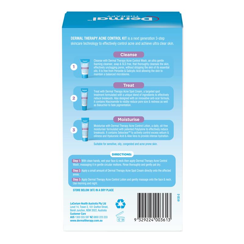 Load image into Gallery viewer, Dermal Therapy Acne Control Kit
