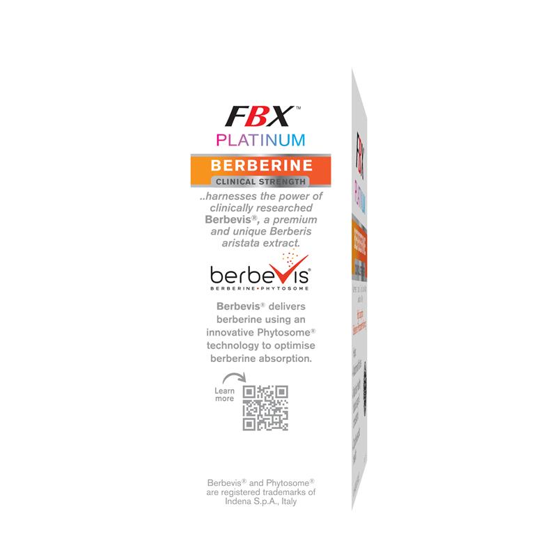Load image into Gallery viewer, FBX Platinum Berberine Clinical Strength 40 Capsules
