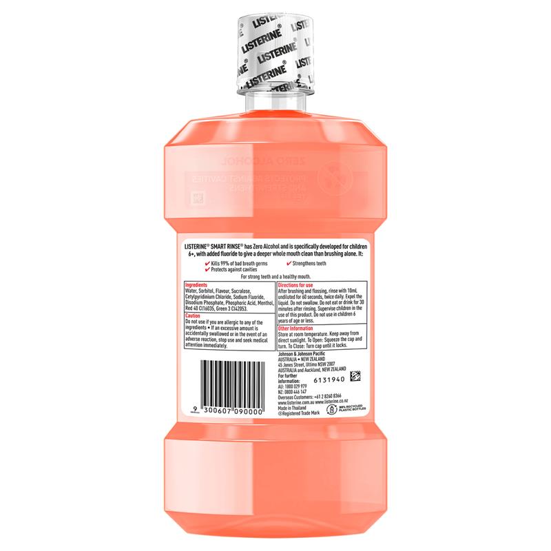 Load image into Gallery viewer, Listerine Smart Rinse Berry Shield 500ml
