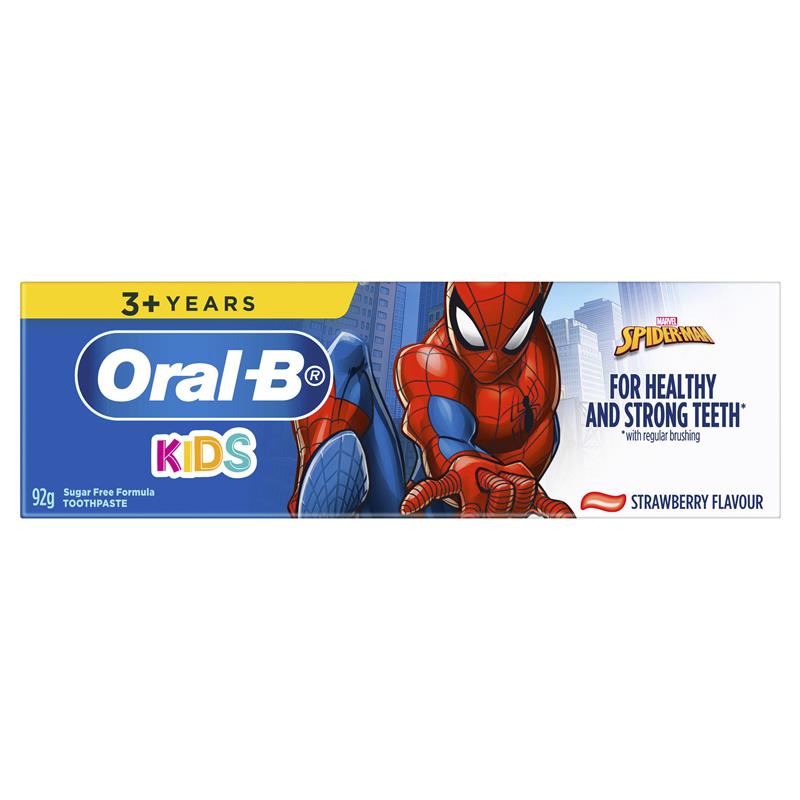 Load image into Gallery viewer, Oral B Toothpaste Spiderman Kids 3+ Years 92g
