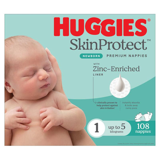 Huggies Jumbo Ultimate Newborn 108 Pack