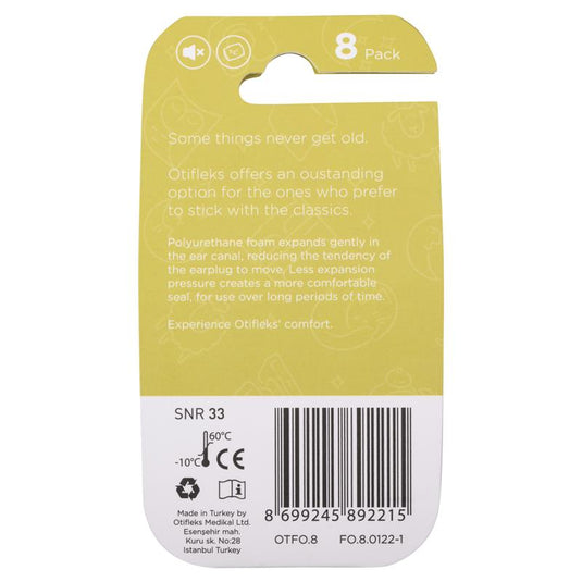 Otifleks Foam Earplugs 8Pk