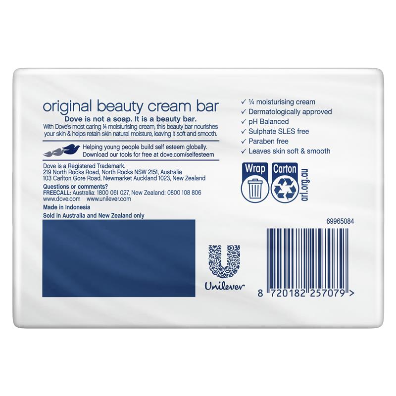 Load image into Gallery viewer, Dove Beauty Bar Original 4 x 90g
