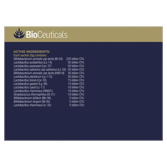 Bioceuticals UltraBiotic 500 14 Sachets Fridge Line