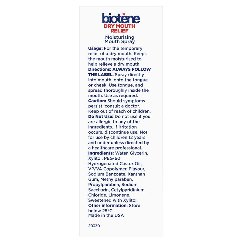 Load image into Gallery viewer, Biotene Dry Mouth Relief Spray Gentle Mint 50ml
